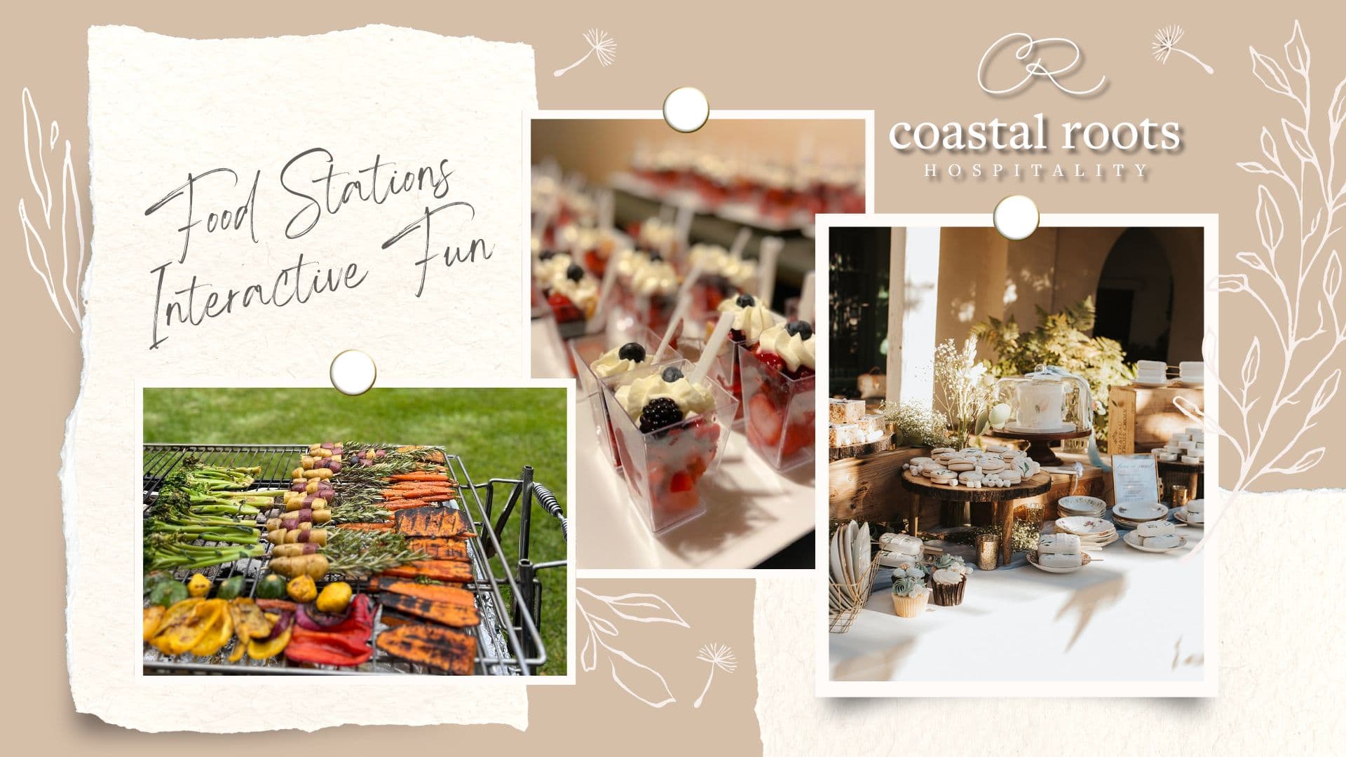 Food Stations for Interactive Fun: A Unique Way to Elevate Your Event