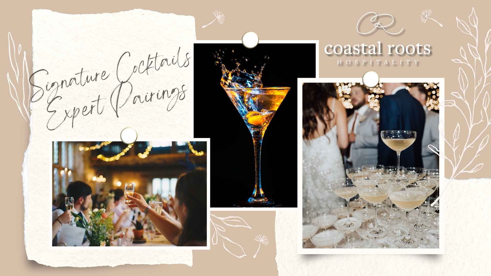 Signature Cocktails & Expert Pairings: Elevate Your Event with Every Sip