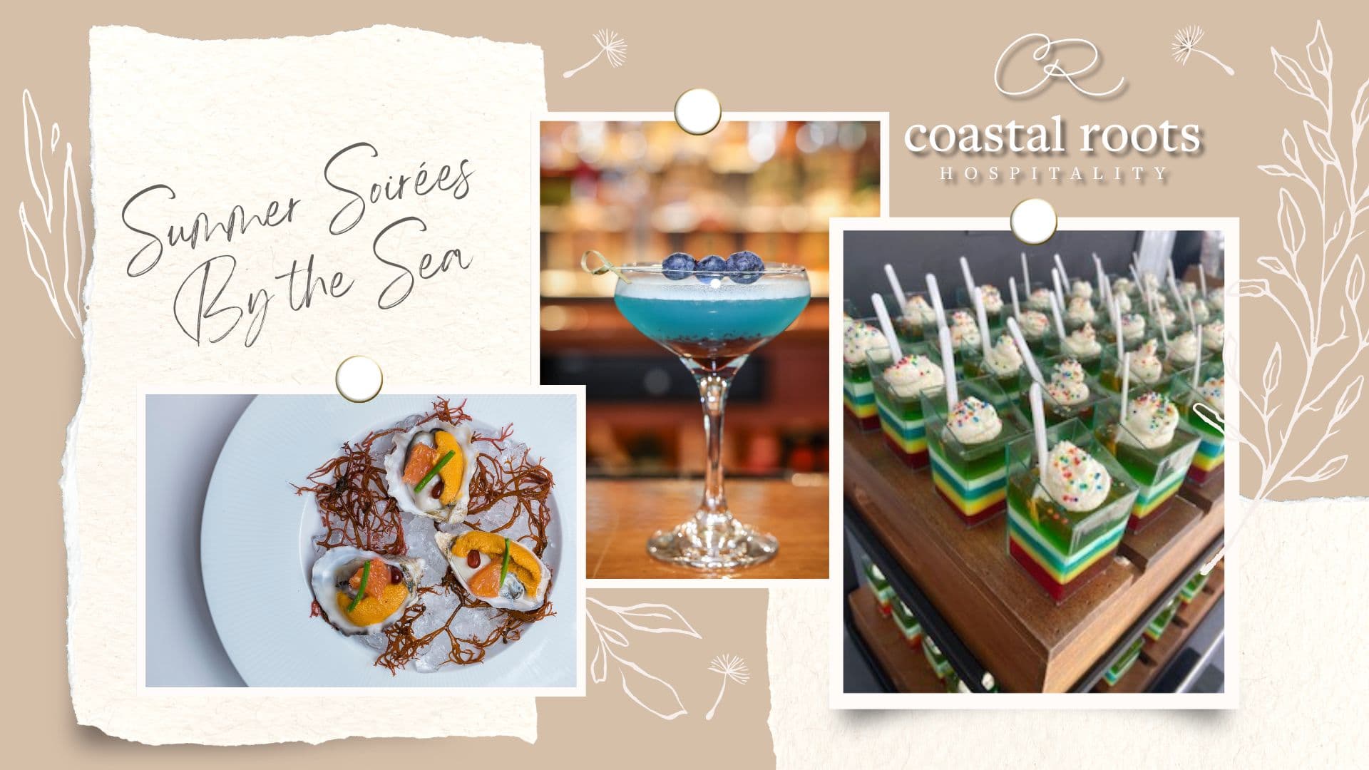 Summer Soirées by the Sea: Planning the Perfect Coastal Event with Coastal Roots Catering