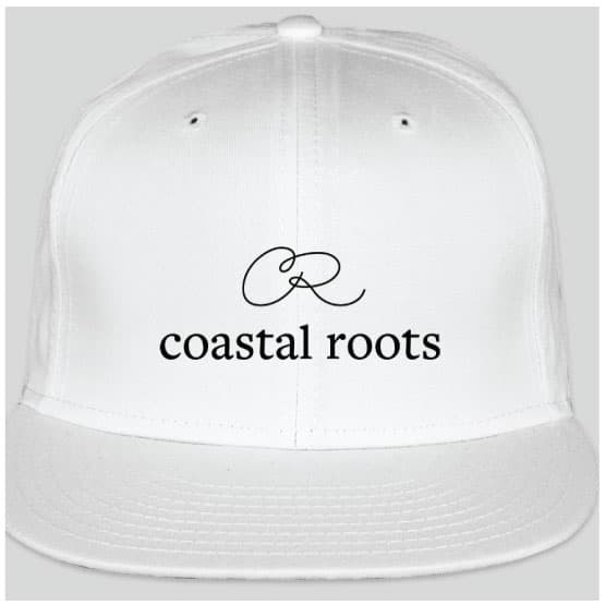 Coastal Roots Hospitality white Carhartt cap