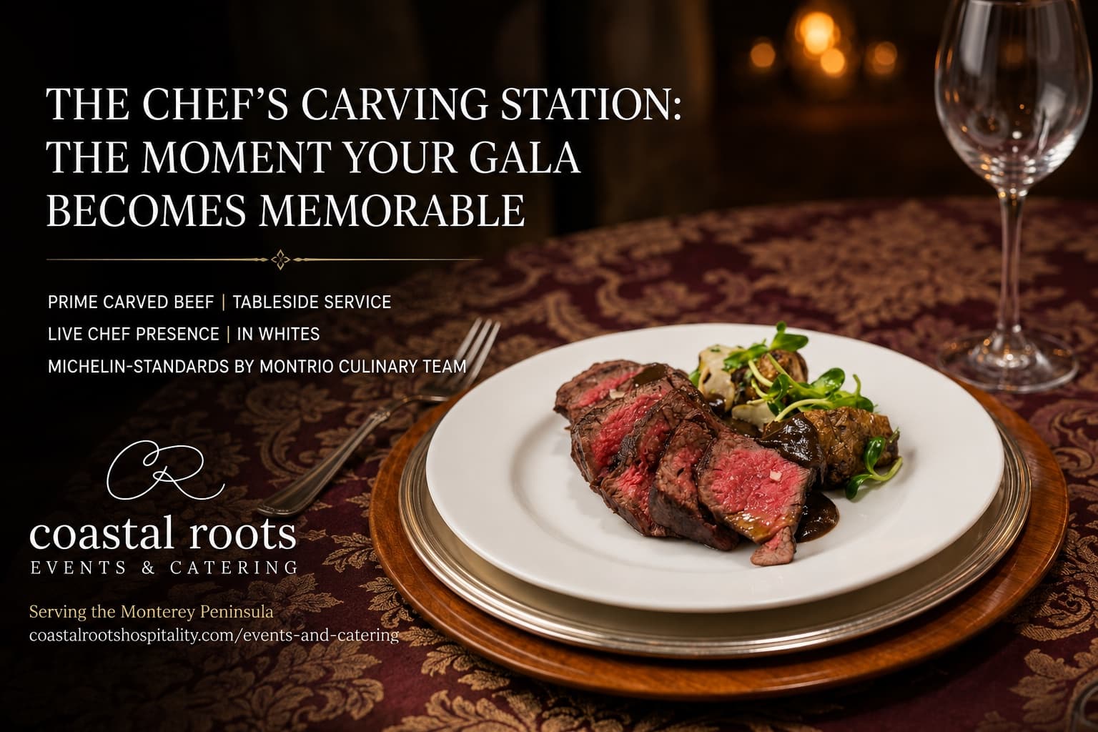 What Is a Chef's Carving Station — and Why Does Every Great Gala Have One?
