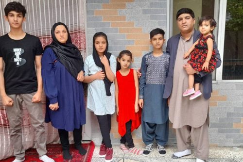 Afghan family