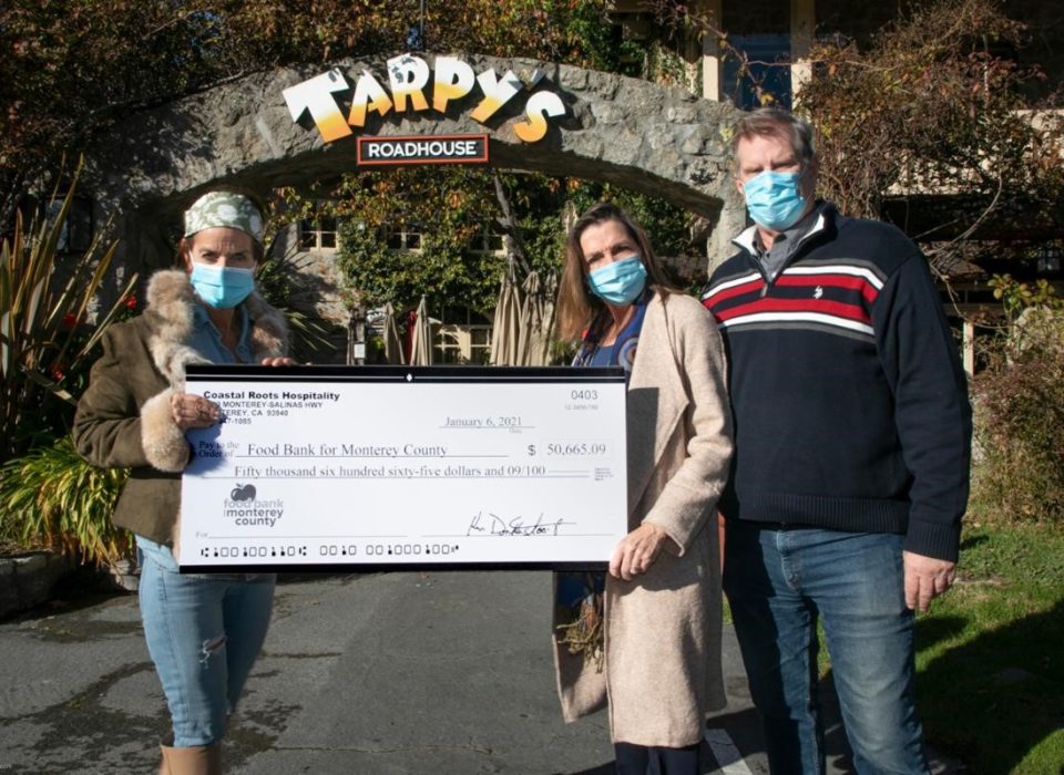 Monterey Food Bank Check Presentation